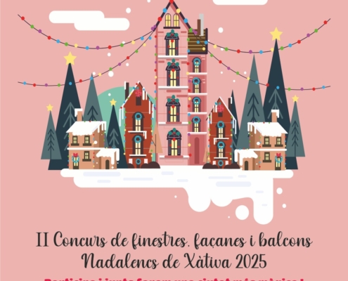 CONCURS DE FINESTRES, FAÇANES I BALCONS NADALENCS DE XÀTIVA
