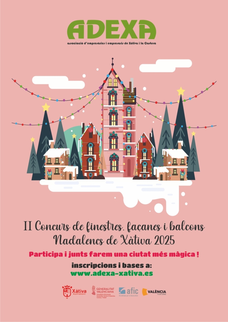 CONCURS DE FINESTRES, FAÇANES I BALCONS NADALENCS DE XÀTIVA CONCURS DE FINESTRES, FAÇANES I BALCONS NADALENCS DE XÀTIVA